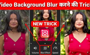 Blur Background Video Editing Inshot
