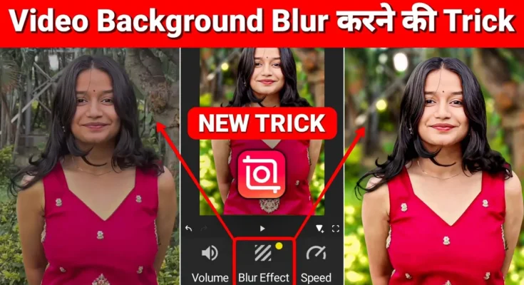 Blur Background Video Editing Inshot