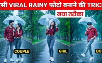 Gemini Trending Rain Photo Editing Prompts